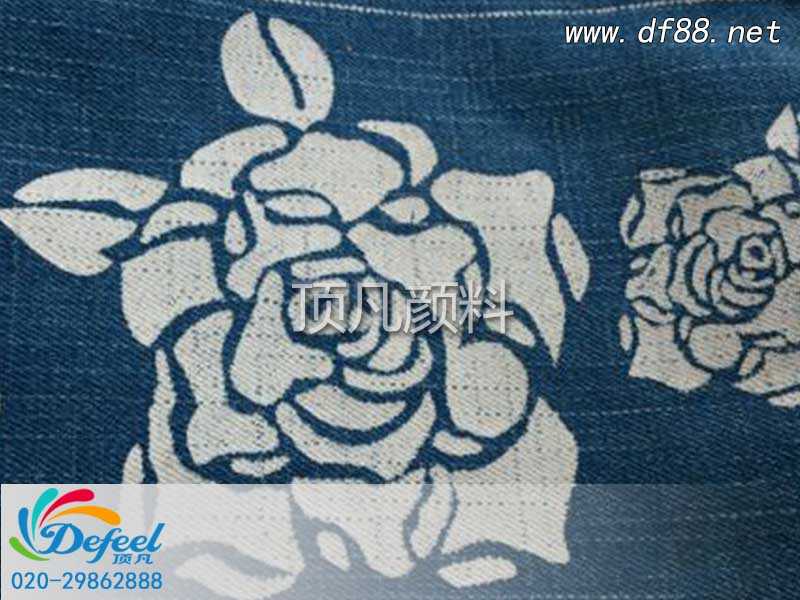 牛仔拔白漿印花處理工藝和注意事項 牛仔拔白漿印花處理工藝和注意事項