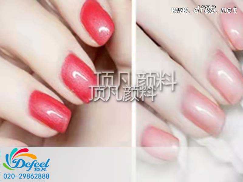 感溫變色粉打造美輪美奐的指甲油 感溫變色粉打造美輪美奐的指甲油